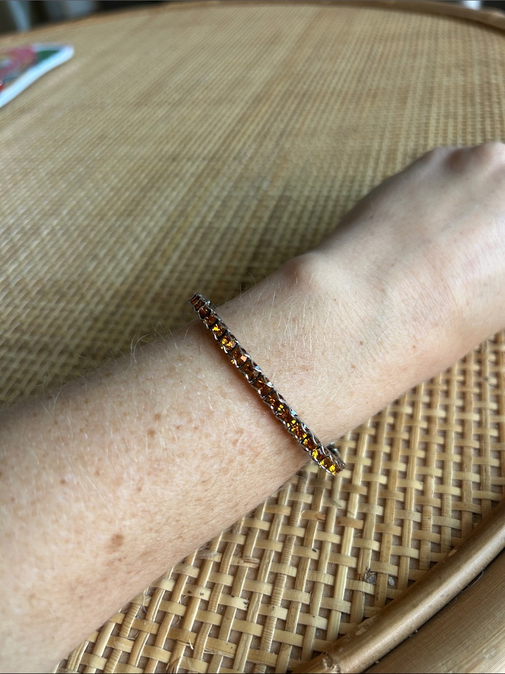 Touchstone Crystal Birthstone Bracelet November